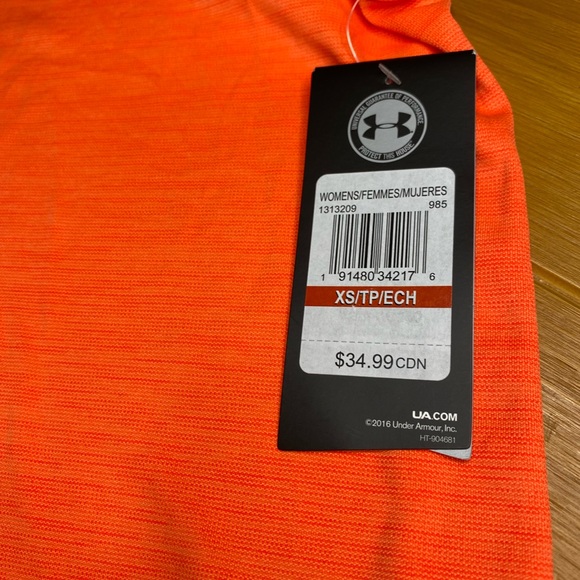 BNWT UNDER ARMOUR HALTER TANK XS - Picture 3 of 3